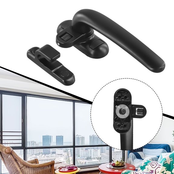 Aluminum Alloy Sash Handle Anti-Theft Door Handle Door And Sash Handle