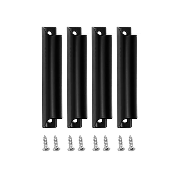 Aluminum Alloy Screen Door Handle Window Sliding Door Knob Cabinet Door Furniture Drawer Handle Easy to Install