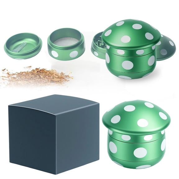 Aluminum Alloy Shape Grinder, Portable Kitchen Pepper Grinder Set for Home & Camping Use