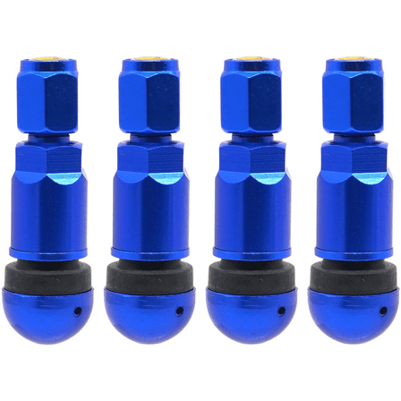 Aluminum Alloy Snap In Tire Valve Stems 4 Pack For Car Wheels Tubeless Valves