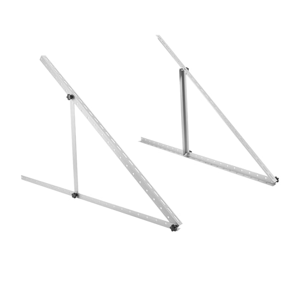 Aluminum Alloy Solar Panel Brackets, 45 inches 0-90° Adjustable Solar Panel RV Tilt Mount Brackets For Boat Roof