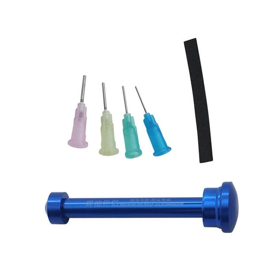 Aluminum Alloy Solder Pastes Flux Dispenser Manual Syringes Propulsion UV Solder Mask Ink Welding Oil Pusher