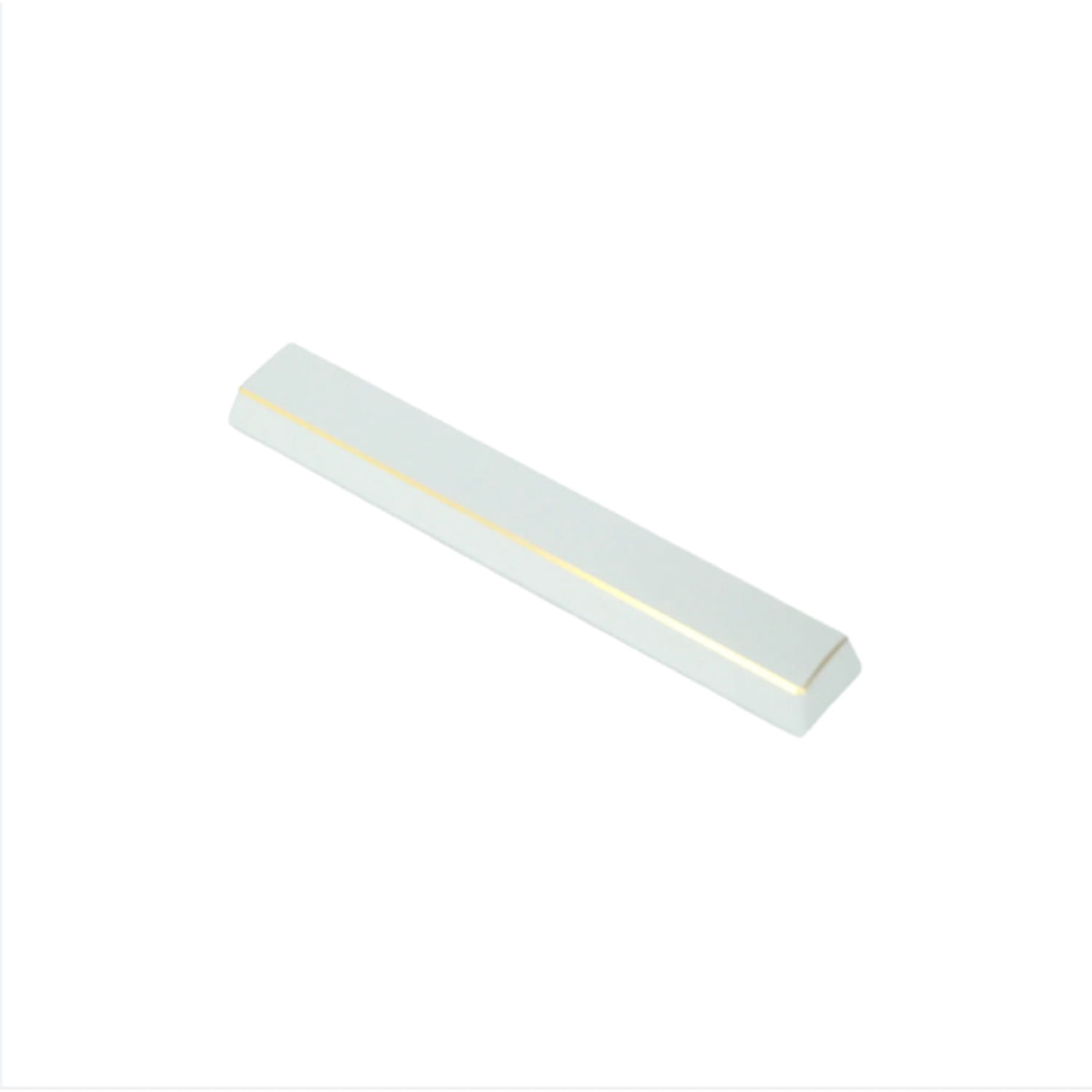 Aluminum Alloy Spacebar Keycap, 6.25u Polished Edge Split Space Key for Custom Mechanical Keyboard Keycap