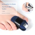 thumbnail image 1 of Aluminum Alloy Splint for Finger Toe Joint, Adjustable Fixation Support Brace, 1 Pair，One Size Fits All, 1 of 8