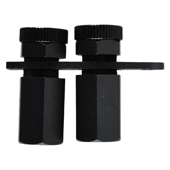 Aluminum Alloy Stair Gauges, Hexagonal Stable Lock Framing Square Stop, Circular Saw Knob Tool, Carpentry Jig and Positioning Stops for Woodworking and Cutting Tool Auxiliary Use,Black
