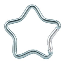 Aluminum Alloy Star Shaped Carabiner Lightweight Secure for Outdoor Use