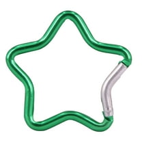 Aluminum Alloy Star Shaped Carabiner Lightweight Secure for Outdoor Use