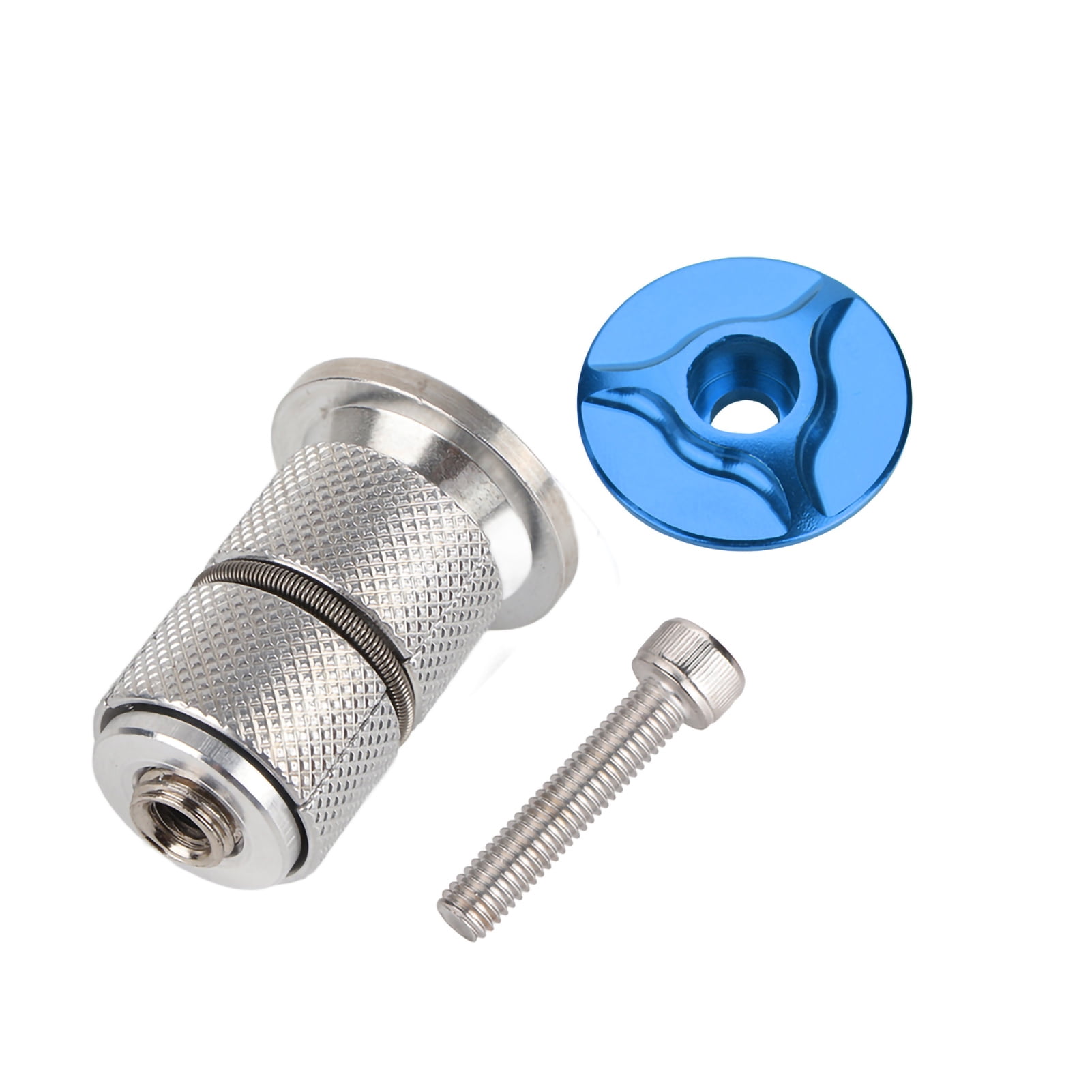 Aluminum Alloy Stem Headset Top Cap Bike Fork Expander Bung 1/1.25inch