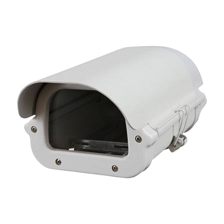 Aluminum Alloy Surveillances Camera Enclosure Rainproof Sun Shield Side Access Design Outdoor Security Camera Housing