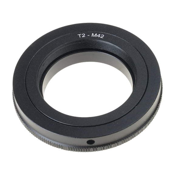 Aluminum Alloy T2 for T Mount Lens Ring Adapter to M42 Screw Body Telescope Lens Adapter Ring with Wrench Camera Adapter