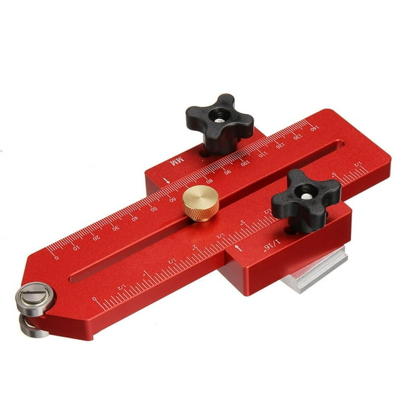 Aluminum Alloy Table Saw Thin Rip Jig For Woodworking Repeat Thin Cut Easy Thin Board Cutting