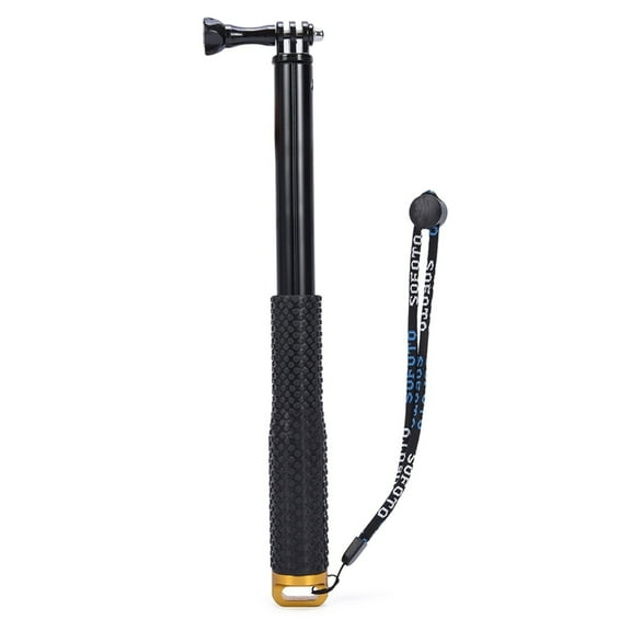 Aluminum Alloy Telescopic Selfie Stick 19inch Extendable Poles for Action Cameras Travel Outdoor