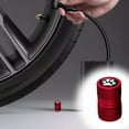 thumbnail image 1 of Aluminum Alloy Tire Valve Stem Caps with Footprint Design, Set of 4 Plug Core Covers Corrosion-Resistant, Secures Against Dust and Air Leak, Stylish Upgrade for Car Motorcycle Bicycle Wheels, 1 of 6