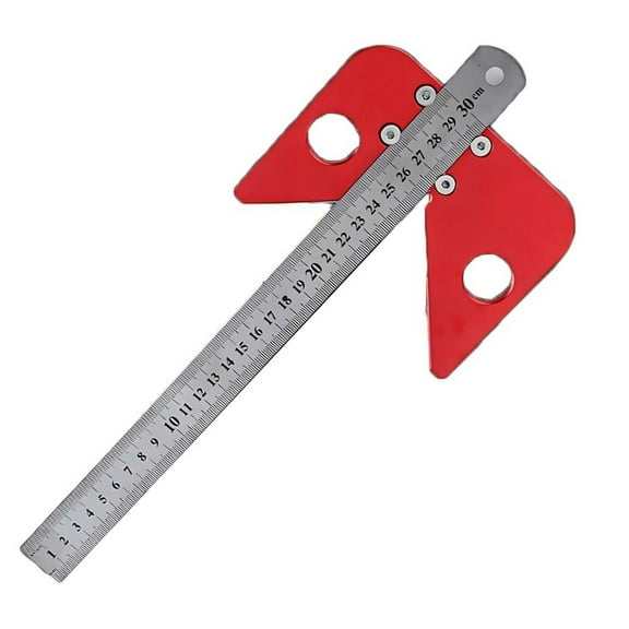 Aluminum Alloy Tool Center Scriber For DIY Enthusiasts 300mm Measuring Tool Anodized Finish Protection Indoor Outdoor Use