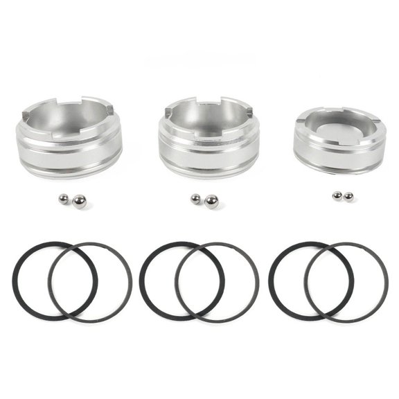 Aluminum Alloy Transmission Accumulator Piston Kit For 4L60E 4L65E 4L70E TH200-4R TH700-R4 Pinless Design With Seals