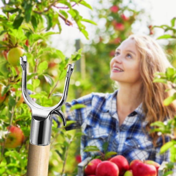 Aluminum Alloy Tree Branch Support Crutch, Heavy Duty Fruit Support Tree Tool - Adjustable Garden Plant Support Device for Orchard Vineyard, 3.5 Inch, Silver
