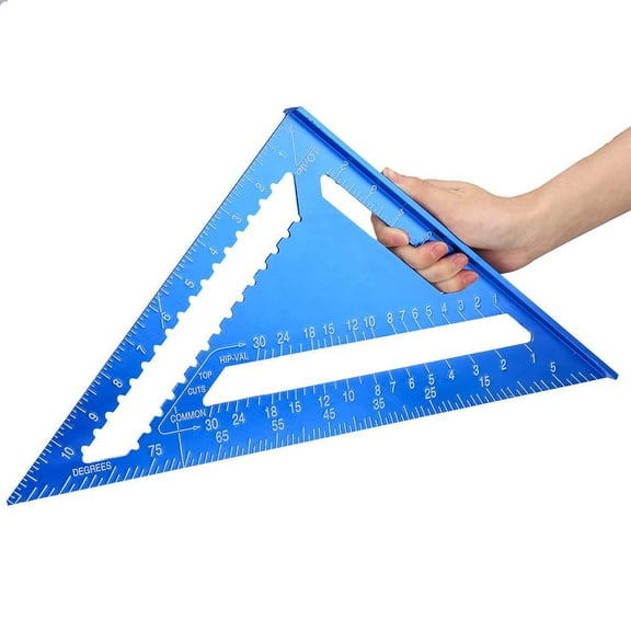 Aluminum Alloy Triangle Ruler Gauges Speed Protractor Miter for Carpenter Line Scriber Saw Guide Percision Measurement Tool ,Widely Use