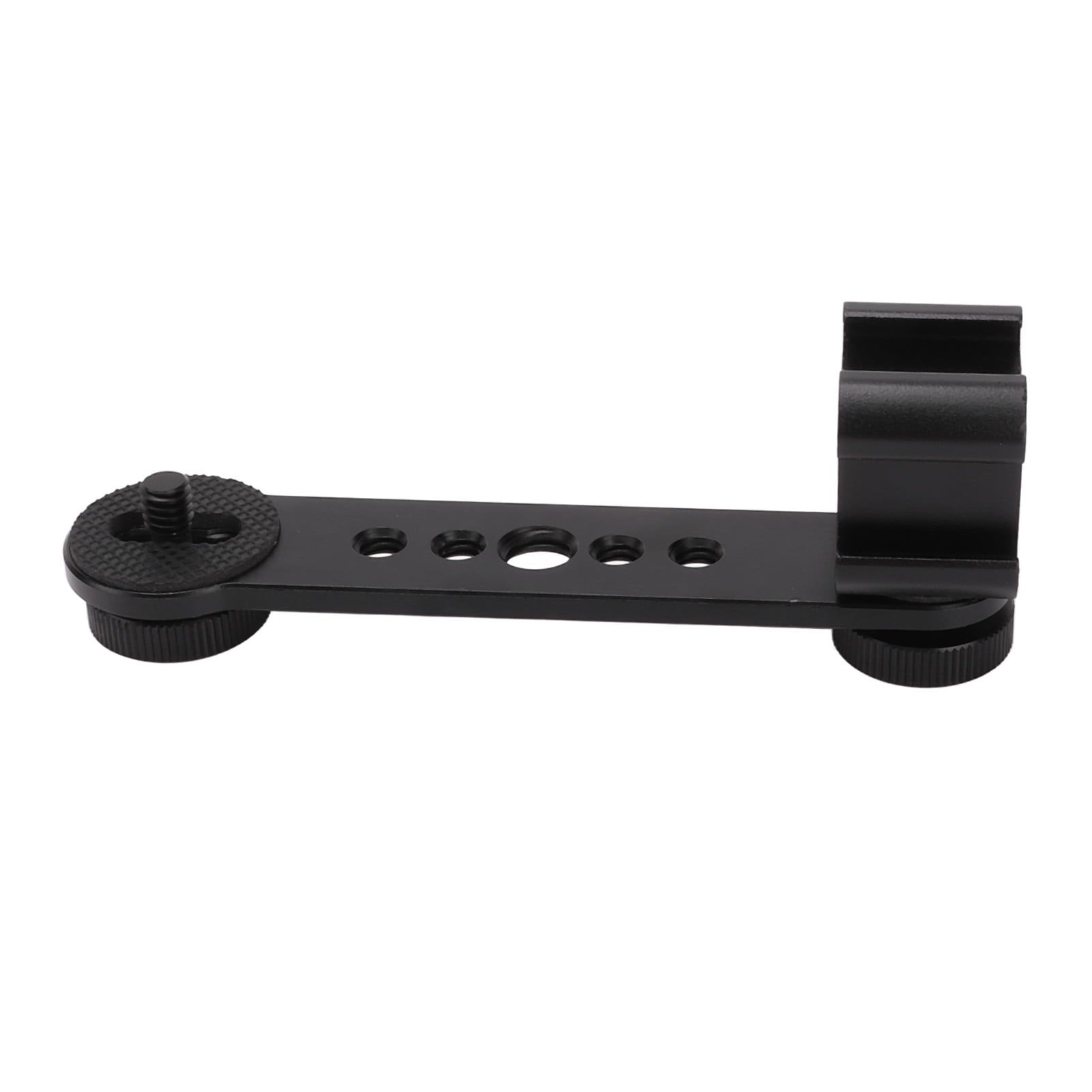 Aluminum Alloy Triple Cold Shoe Extension Bracket, 3-Head Microphone ...