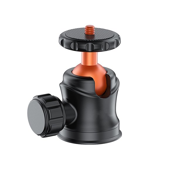 Aluminum Alloy Tripods Adapter Magnetic Base 360 Rotation For Action Cameras