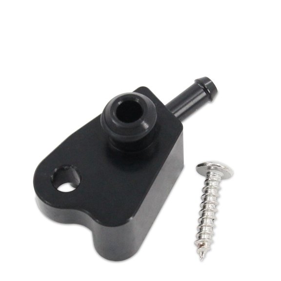 Aluminum Alloy Turbo Pressure Sensor Vacuum Adapter,For Ford For MUSTANG 2.3T ST For ECOBOOST 2.0T For CADILLAC Black Car Modification Part
