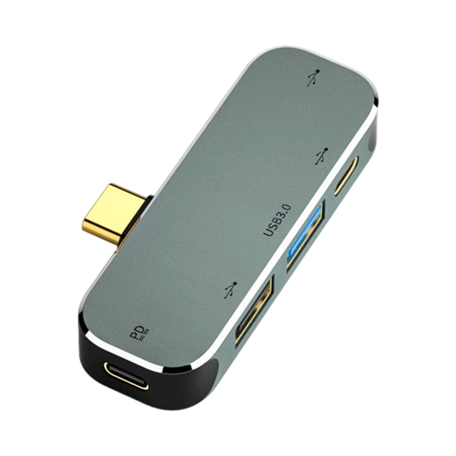 Aluminum Alloy Type C Hubs with HDTV 4K Output and USB3.0 for Laptop ...