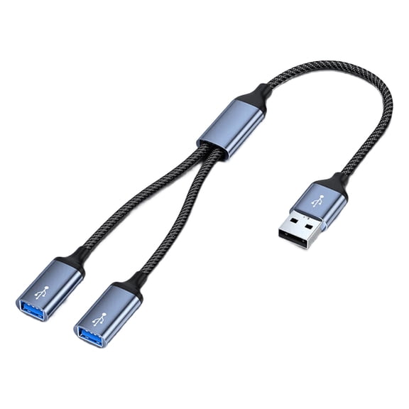 Aluminum Alloy USB Hub Expander for Fast Charging Fast Speed File Transfer Port Various Tasking Small Design Easy Carry