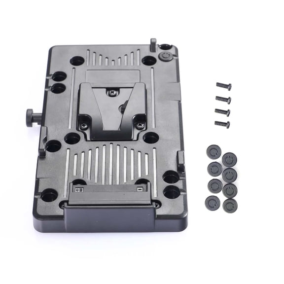 Aluminum Alloy V-Mount Battery Plate for Stabilizers and Camera Kits Safe and Reliable Design