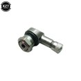 thumbnail image 2 of 90 Degree Angled Motorcycle Tire Valve Stem – 11.3mm, CNC Aluminum, Black 2 of 4