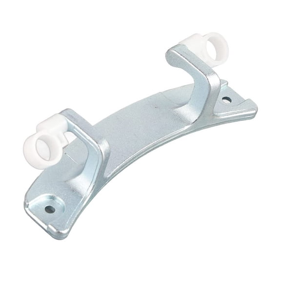 Aluminum Alloy Washing Machine Door Hinge - Sturdy Front Loader Replacement Part For Smooth Opening And Closing, Easy Manual Installation, Fits Most Brands, Silver, 13.5x4x3cm(185)