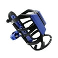 thumbnail image 1 of Aluminum Alloy Water Bottle Cage Motorcycle Bicycle Water Cup Cage No Punch Universal Water Bottle Beverage Holder (Blue), 1 of 6