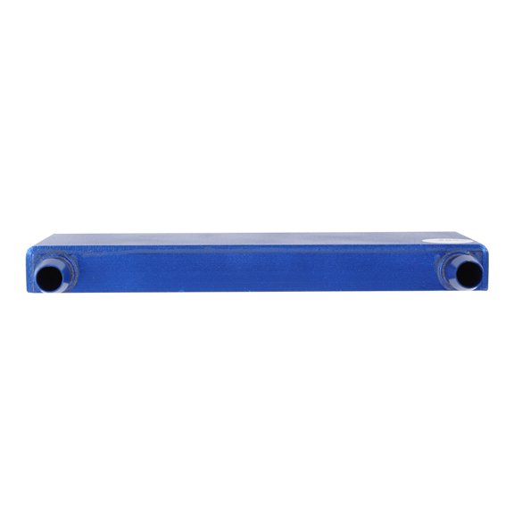 Aluminum Alloy Water Cooling Block for CPU, Inverter Drive 40x120mm Blue
