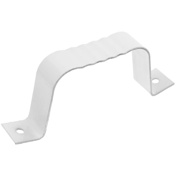 Aluminum Alloy Water Pipe Clamp Falling into The Square Good PVC Accessories Sink Card Riding Fixed Downspout Adapter Gutter Brackets White Jointer Rain Extension Supply Horse Outdoor