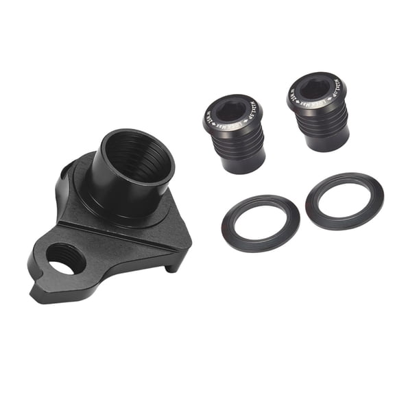 Aluminum Alloys Bike Derailleurs Hanger Reverse Thread Lock For Most Bikes