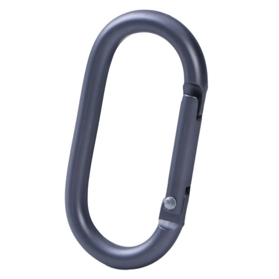 Aluminum Alloys Outdoor Oval Shape Carabiner Locking Carabiner Clip Keychains