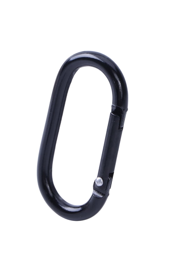 Aluminum Alloys Outdoor Oval Shape Carabiner Locking Carabiner Keychains Clip for Backpacks Camping Hikings Travelings