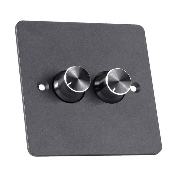 Aluminum Alloys PWM Dimmer Switches Double Open Panel Constant Voltage Dimmer