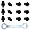 thumbnail image 1 of Aluminum Alloys Soccer Studs Pack Nonslip Replacement Football Shoe Spikes, 1 of 13