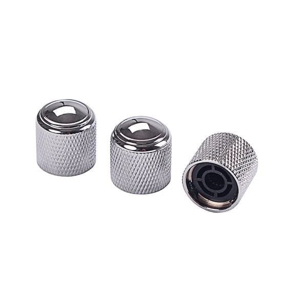Aluminum Alloys Volumes Tone Knobs Compatibility With Strats Telecasters Basses Guitars Metal Guitar Accessories