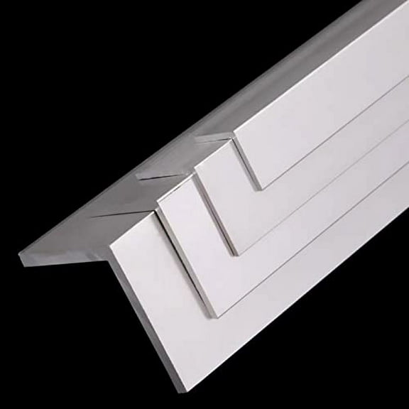 Aluminum Angle 50mm x 50mm x 950mm Long 3mm Thick 2Pcs, 2 Pack 2" x 2" x 37.4" Length 3/25 Thickness 90 Degree Extruded Al Angle Equal Leg