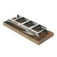 thumbnail image 1 of Aluminum Attic Ladder 350-pound Capacity 22 1/2" x 54" Opening 7-10ft Ceiling, 1 of 9