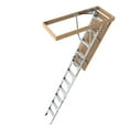 thumbnail image 1 of Aluminum Attic Ladder 350lb Capacity 22.5x54 In Opening, 1 of 23