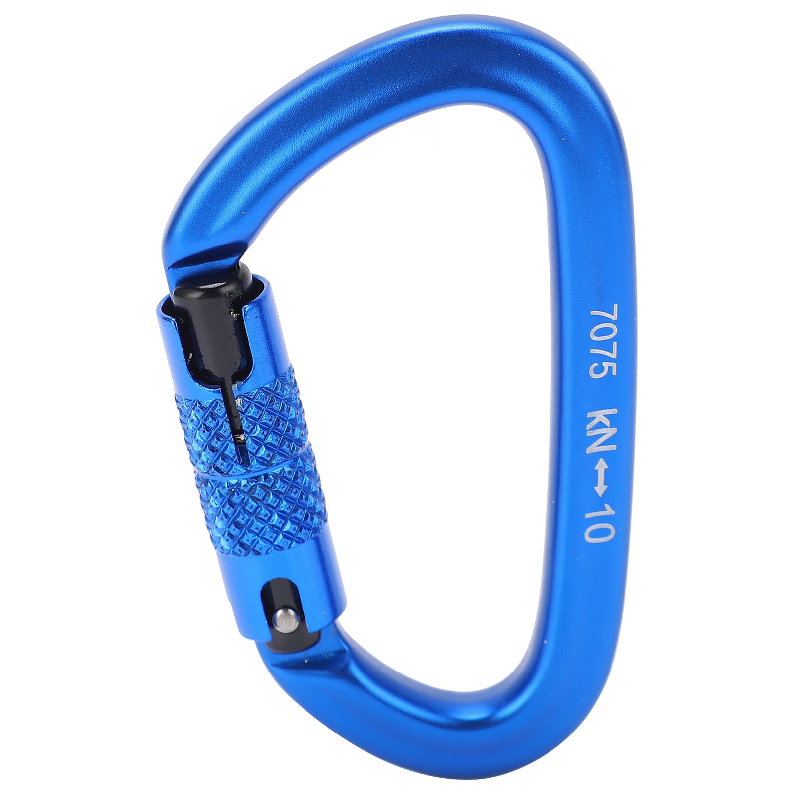 Aluminum Auto Locking Climbing Carabiner Clips Twist Lock DRing Clip