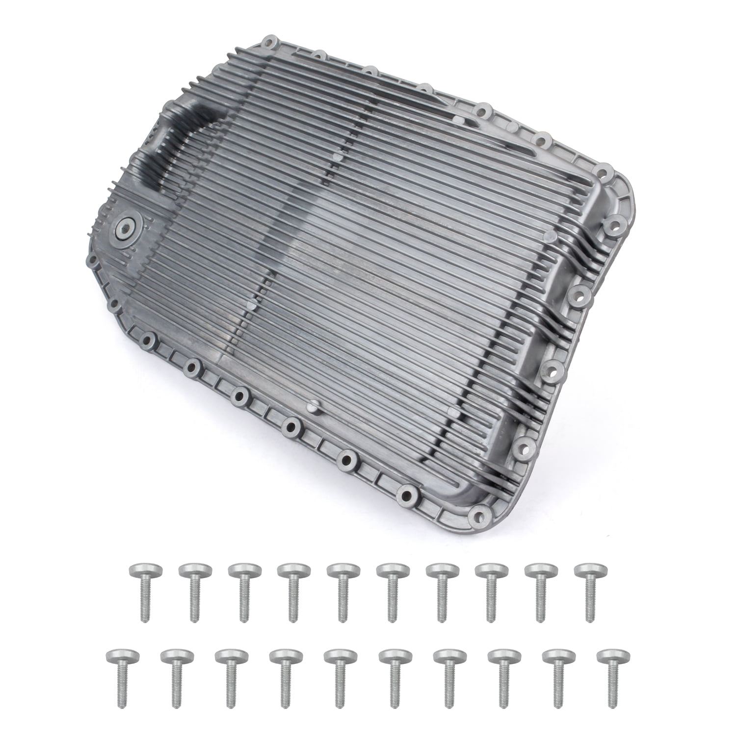 Aluminum Automatic Transmission Fluid Oil Pan 6HP19 Replacement for BMW E60 E70 E82 E85 E90 E92 E93 F01 OE24152333907