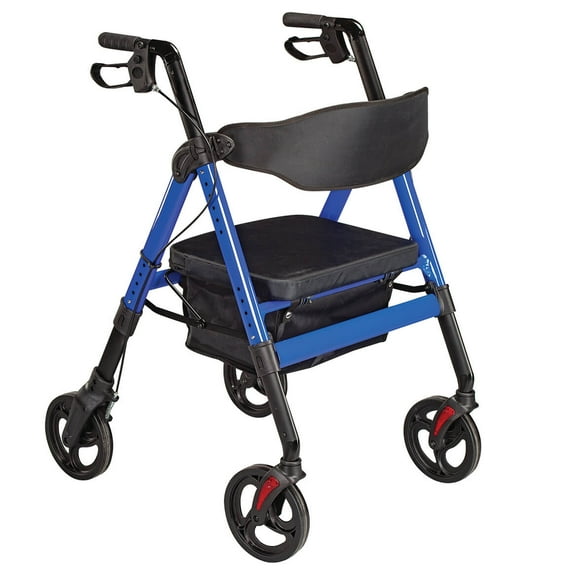 Aluminum Bariatric Rollator LivingSURETM XL