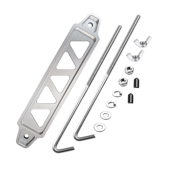 Aluminum Battery Hold Down Set with Stainless Steel J Bolts