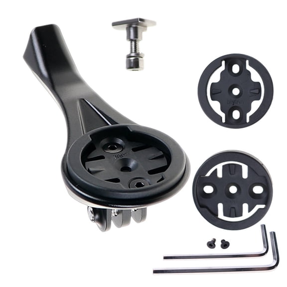 Aluminum Bike Computer Mount easy carry High Strength Aluminum Bikes Computer Holder for Road Cycling & Mountain Biking