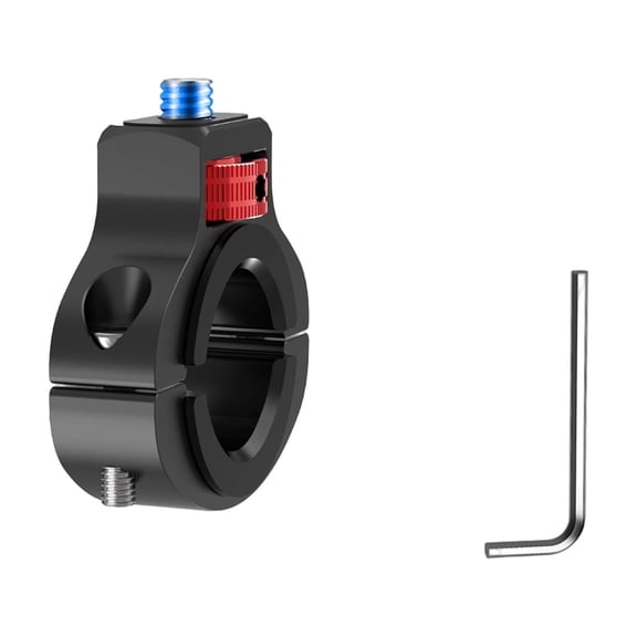 Aluminum Bike Motorcycle Handlebar Mount for 360 Action Cameras 360 Degree Rotatable Camera Mount Upgraded