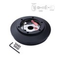 thumbnail image 2 of KYOSTAR Racing Steering Wheel Short Hub Adapter Boss Kit – Black Aluminum, Direct Fit For Toyota (121H) 2 of 6
