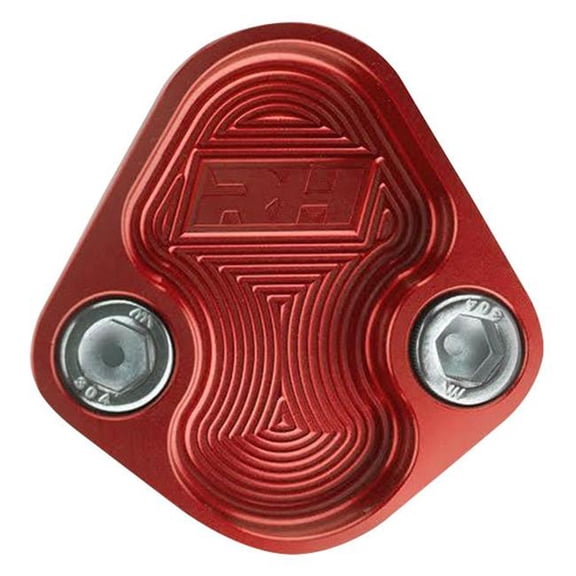 Aluminum Block -Off Plate for General Ford Except 351C-351M & 400 Engine, Red