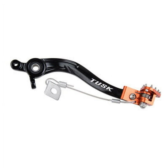Aluminum Brake Pedal Orange Tip for Husqvarna TC 250 2017-2018